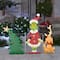 Flat-Tastics™ 3.5ft. Grinch & Max Pre-Lit Christmas Yard Décor